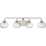 Trilogy 4 Light Vanity Light by Quoizel - TRG8604