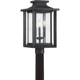 Wakefield 3 Light Outdoor Post Lantern 19.25 Inches by Quoizel  - WKF9011