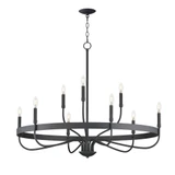 Frankie 9 Light Oversized Chandelier by Maxim - 14499