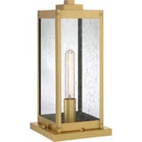 Westover 1 Light Outdoor Pier Mount 16 x 7.5 Inches by Quoizel  - WVR9106
