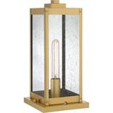 Westover 1 Light Outdoor Pier Mount 16 x 7.5 Inches by Quoizel  - WVR9106