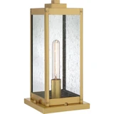 Westover 1 Light Outdoor Pier Mount 16 x 7.5 Inches by Quoizel  - WVR9106