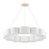 Opal 12 Light Large Chandelier by Corbett - 393-12-30