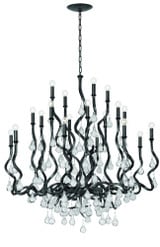 Aveline 20 Light Oversized Chandelier by Corbett - 414-48
