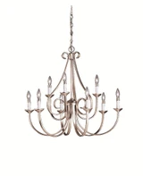 Dover 9 Light Large Chandelier by Kichler - 2031