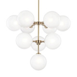 Ashleigh 10 Light Large 3 Tier Chandelier by Mitzi - H122810