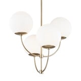 Carrie 4 Light Large Chandelier by Mitzi - H160804