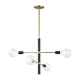 Astrid 4 Light Medium Chandelier by Mitzi - H178804