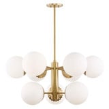 Paige 9 Light Large 2 Tier Chandelier by Mitzi - H193809