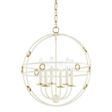 Jade 6 Light Large Pendant by Mitzi - H236706-GL