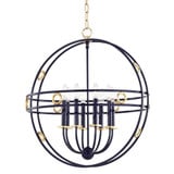 Jade 8 Light Large Pendant by Mitzi - H236708-GL