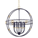 Jade 8 Light Large Pendant by Mitzi - H236708-GL