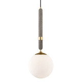 Brielle 1 Light Pendant 26.75 Inch Tall by Mitzi - H289701L