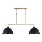 Ross 2 Light Oversized Linear Chandelier by Homeplace - 852021