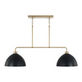 Ross 2 Light Oversized Linear Chandelier by Homeplace - 852021