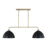 Ross 2 Light Oversized Linear Chandelier by Homeplace - 852021