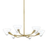 Isabella 6 Light Large Chandelier by Mitzi - H327806