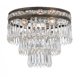 Mercer 3 Light 12 Inch Wide Flush Mount by Crystorama - 5260