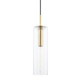 Belinda 1 Light Mini Pendant 18 Inch Tall by Mitzi - H415701B