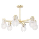 Jenna 6 Light Medium Chandelier by Mitzi - H417806
