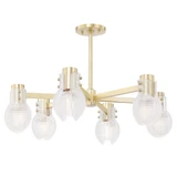 Jenna 6 Light Medium Chandelier by Mitzi - H417806