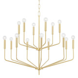 Bailey 15 Light Oversized 2 Tier Chandelier by Mitzi - H516815