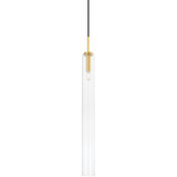 Nyah 1 Light Mini Pendant 32.25 Inch Tall by Mitzi - H701701L