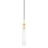 Nyah 1 Light Mini Pendant 22.25 Inch Tall by Mitzi - H701701S