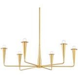 Danna 6 Light Oversized Chandelier by Mitzi - H791806