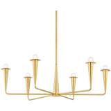 Danna 6 Light Oversized Chandelier by Mitzi - H791806