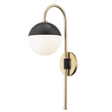 Renee 1 Light Wall Sconce with Plug by Mitzi - HL249101