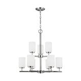 Oslo 9 Light Medium Chandelier by Generation Lighting 31162 - 31162