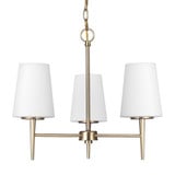 Driscoll 3 Light Medium Chandelier by Generation Lighting - 3140403