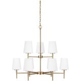 Driscoll 9 Light Large Chandelier by Generation Lighting - 3140409