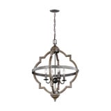 Socorro 4 Light Medium Foyer Chandelier by Generation Lighting - 5124904