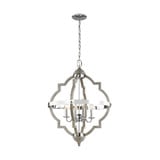 Socorro 4 Light Medium Foyer Chandelier by Generation Lighting - 5124904