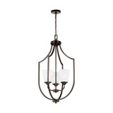 Hanford 3 Light Small Foyer Chandelier by Generation Lighting - 5224503
