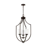 Hanford 3 Light Small Foyer Chandelier by Generation Lighting - 5224503