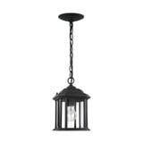 Kent 1 Light Outdoor Small Pendant 10.5 Inch Tall by Generation - 60029