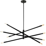 Wand Eight Light Pendant by Dainolite - WAN-408P