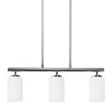 Oslo 3 Light Island Mini Pendant by Generation - 66160
