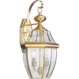 Lancaster 2 Light Candle Style Outdoor Wall Lantern by Generation - 8039