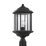 Single light Outdoor Post Lantern 8.5 Inch by 20.25 Inch by Generation - 82029