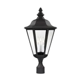 Three Light Outdoor Post Fixture 13 Inch by 25.75 Inch by Generation - 8231