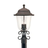 Three Light Outdoor Post Fixture 12 Inch by 22.75 Inch by Generation - 8259
