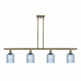 Bridal Veil 4 Light Stem Hung Island48 Inch Wide by Innovations - 516-4I-G559-5-GL