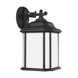 Kent 1 Light Satin Etched Glass Wall Lantern 15 Inch Tall by Generation - 84531