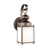 Jamestowne 1 Light Aluminum Wall Lantern 11.25 Inch Tall by Generation - 84560