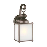 Jamestowne 1 Light Aluminum Wall Lantern 12.5 Inch Tall by Generation - 84570