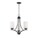 Deven 3 Light Small Chandelier by Maxim - 20033